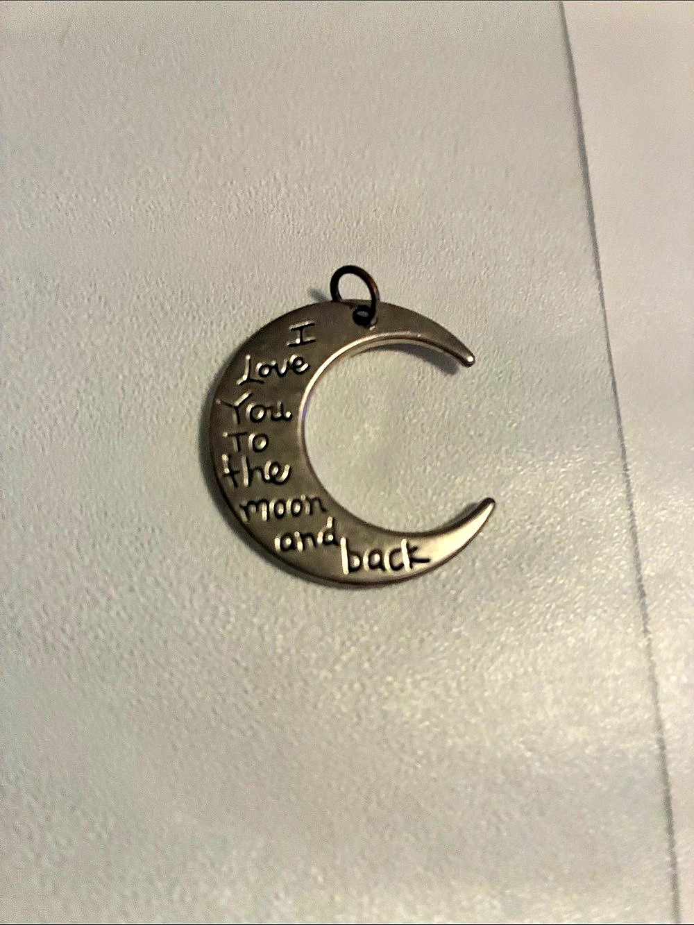 Crescent Moon Pendant Necklace